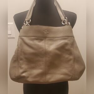 Coach Lexy Pebble Leather Shoulder Bag